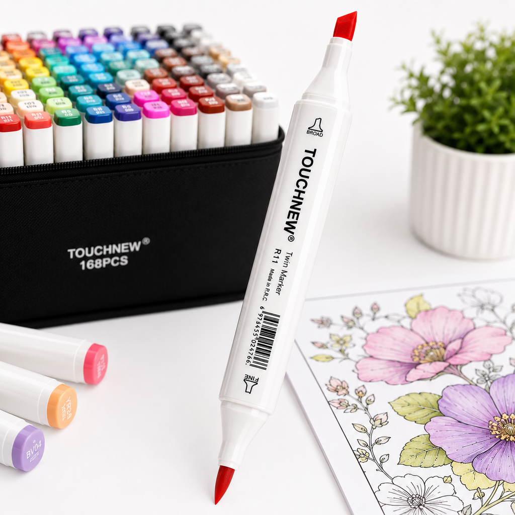 Alcohol markers Touchnew 168 dupe Ohuhu